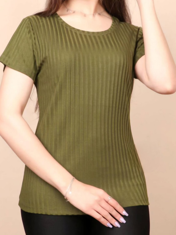 تیشرت زنانه پنبه پلیسه